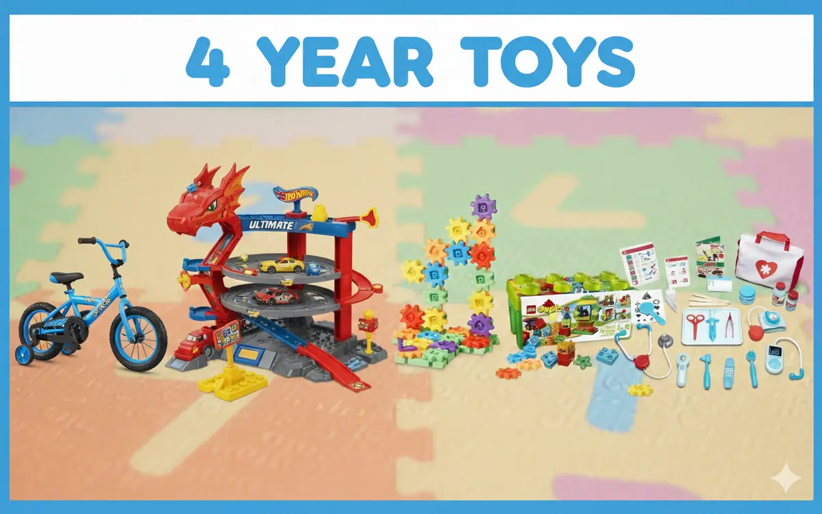 7 Best Toys for 4 Year Olds (Boys & Girls)