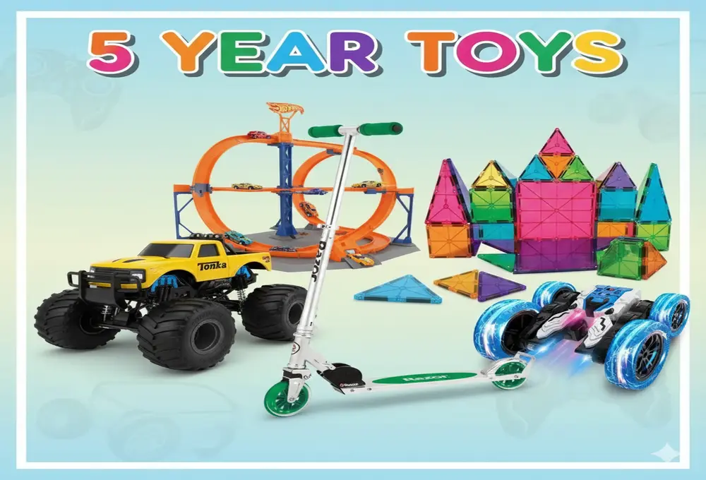 6 Best Toys for 5 Year Old (Active & Educational Picks)